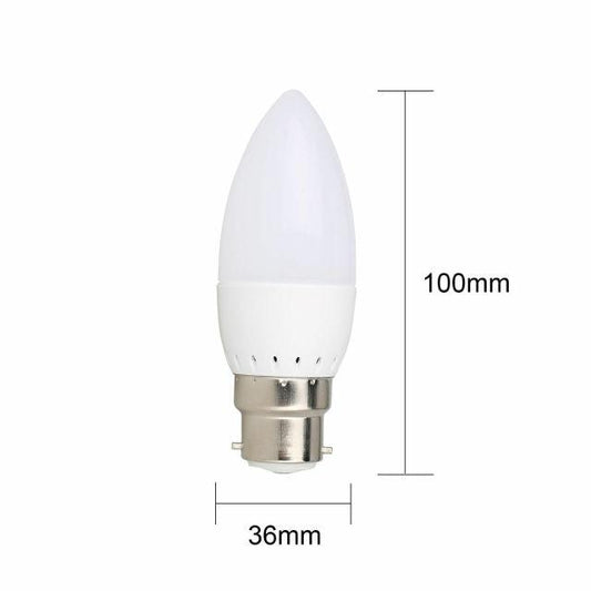 10Pcs LED Bulb 3W Candle Light E14 E27 E12 B22 B15 85-265V Chandlier Lamp Ampoule Bombillas Replace 20W Halogen Lamps - Encouraging The Truth Organization