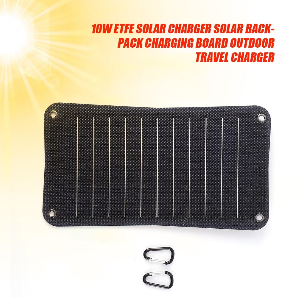 10W 5V Sunpower ETFE Solar Panel Charger for Mobile Phone Power Bank Solar Battery Charging Device Camping Equipment - Encouraging The Truth Organization