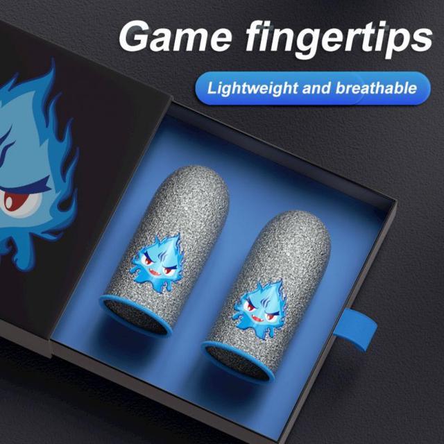 1/10 Pair Fingertips Cover For PUBG Mobile Game Breathable Finger Thumb Luminous Sleeve Touch Screen Mobile Gaming Accessories - Encouraging The Truth Organization