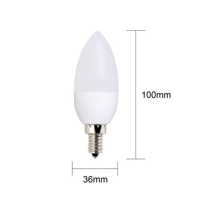 15X 3W LED Candle Bulb E14 E27 E12 B22 B15 110V 220V 2835 SMD Chandlier Lamp Ampoule Bombillas Lights Replace 20W Halogen Lamps - Encouraging The Truth Organization