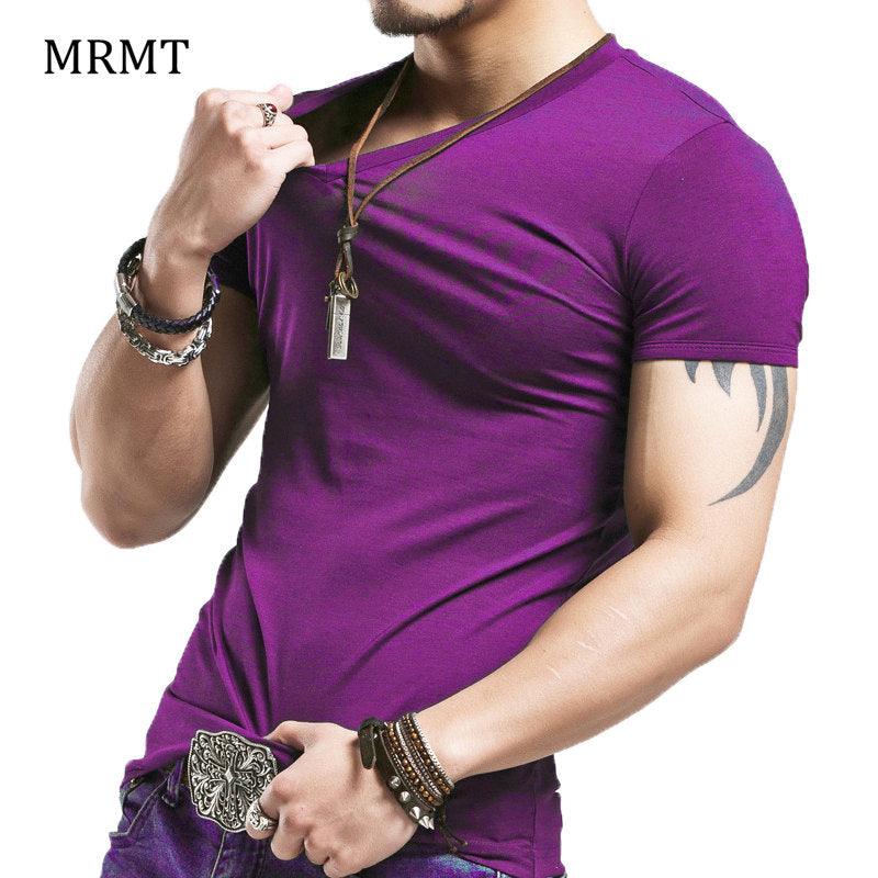2022 Brand New Men T Shirt Tops V neck Short Sleeve Tees Men's Fashion Fitness Hot T-shirt For Male Free Shipping Size 5XL - Encouraging The Truth Organization
