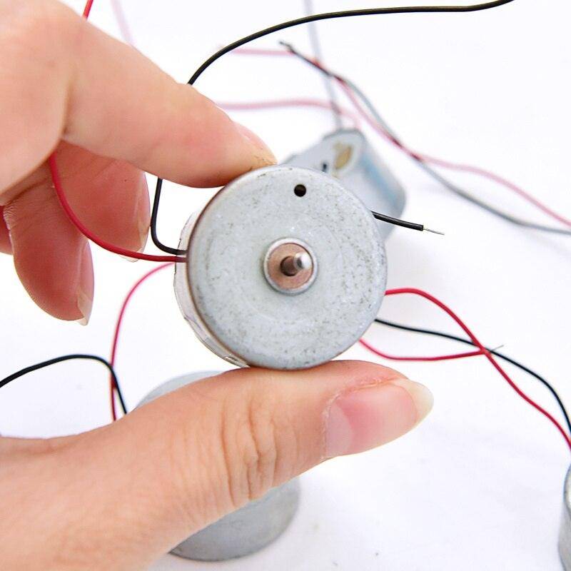 300 solar dc motor micro 1.5v-9v for DIY toys Spare parts 3000rpm / min For battery panels Can generate electricity Accessories - Encouraging The Truth Organization