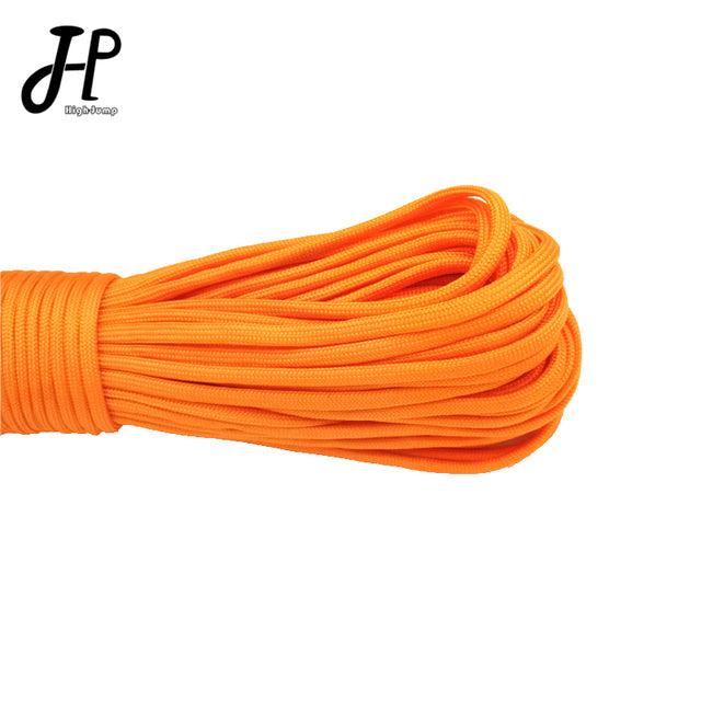 5 Meters long Paracord for Survival 4mm Dia.- 7 Stand Cores Parachute Cord Lanyard Outdoor Tools Camping Rope Hiking Clothesline - Encouraging The Truth Organization