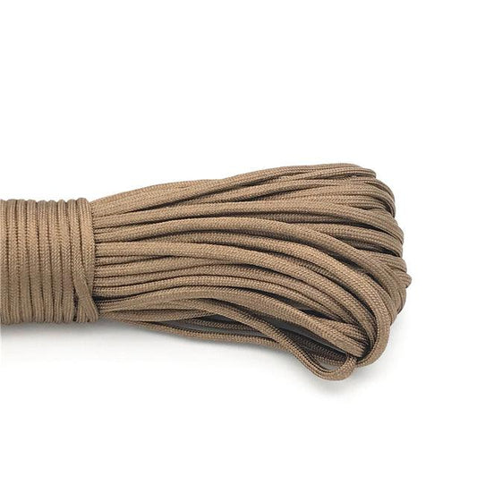 5 Meters long Paracord for Survival 4mm Dia.- 7 Stand Cores Parachute Cord Lanyard Outdoor Tools Camping Rope Hiking Clothesline - Encouraging The Truth Organization