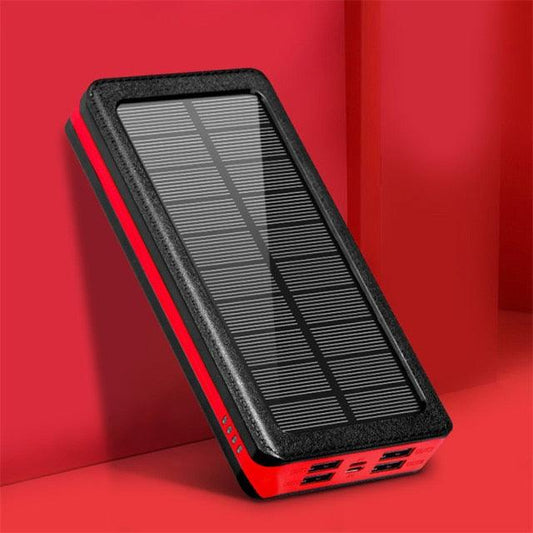 85000mAh Solar Power Bank Phone Portable Fast Charger with LED Light 4 USB Ports External Battery for Xiaomi Iphone Samsung - Encouraging The Truth Organization