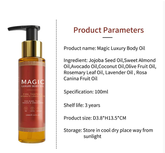 Magic Body Oil - Luxurious Hydrating Body Oil for Radiant, Glowing Skin