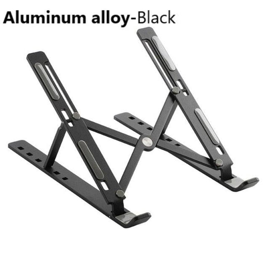 Adjustable Laptop Stand For Macbook Computer PC iPad Tablet Table Support Notebook Stand Cooling Pad accessories alloy holder - Encouraging The Truth Organization