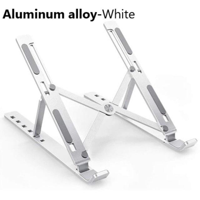 Adjustable Laptop Stand For Macbook Computer PC iPad Tablet Table Support Notebook Stand Cooling Pad accessories alloy holder - Encouraging The Truth Organization