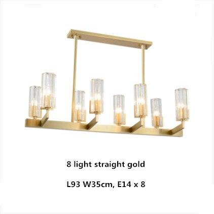 American Luxury K9 Crystal E14 Led Chandelier Living Room Lustre Copper Pendant Chandelier Lighting Gold Black Chandlier Fixture - Encouraging The Truth Organization
