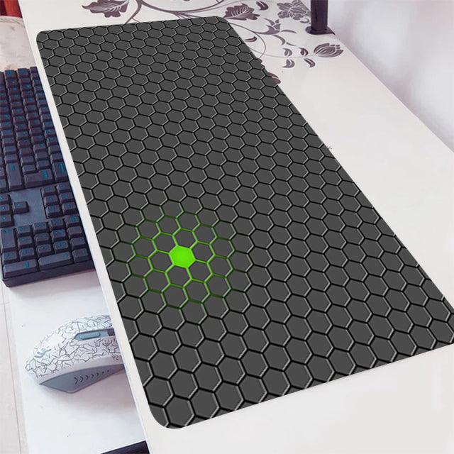 Anime Mouse Pad Gaming Accessories Gabinete Gamer Keyboard Desk Mat Non-Slip Laptop Geometric Mousepad Tapis De Souris Deskmat - Encouraging The Truth Organization