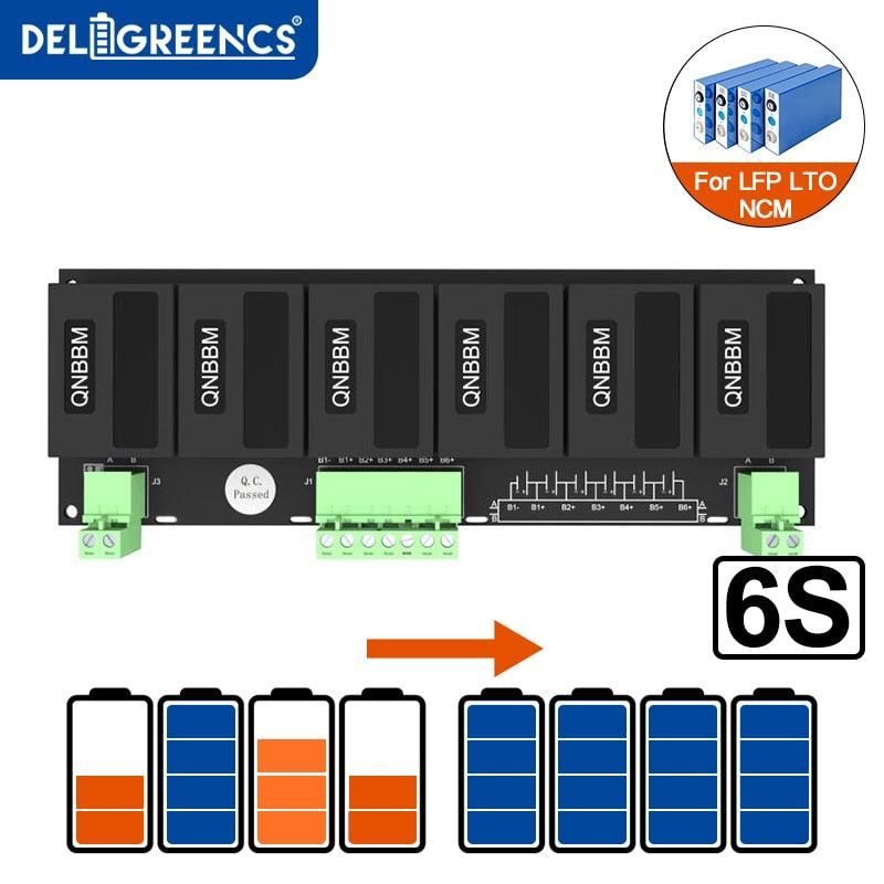 BMS Active Balancer QNBBM 6S Active Balancer Lifepo4 Lipo LTO Balancer for 18V 24V LiNCM Li-ion Battery Bank Solar Panel - Encouraging The Truth Organization