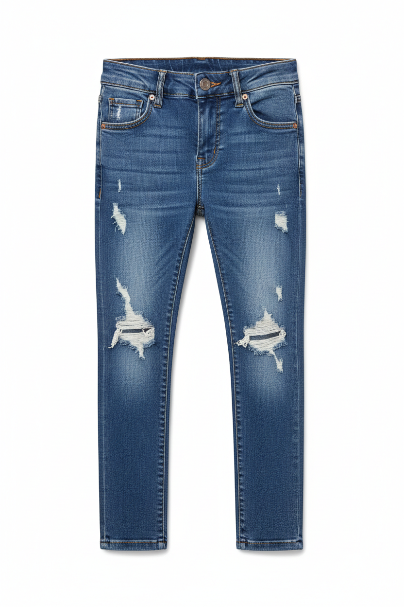 Boys Distressed Skinny Jeans