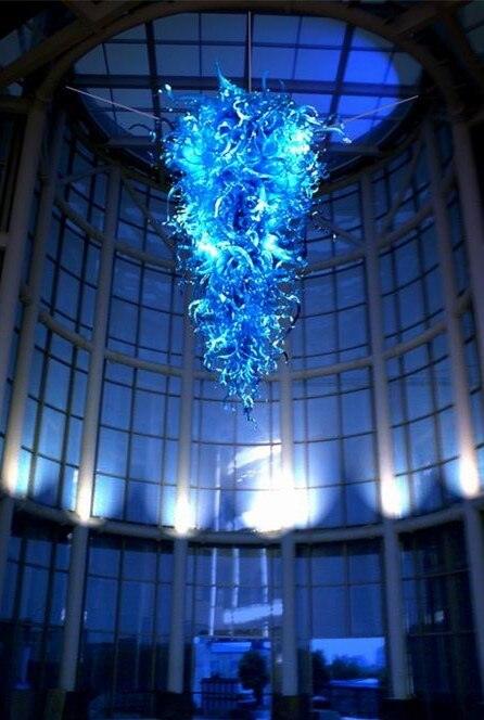 Contemporary Large Hotel Led Chandliers Luxury Crystal Chandelier Hand Blown Glass Chandelier Christmas Lighting Free Shipping - Encouraging The Truth Organization