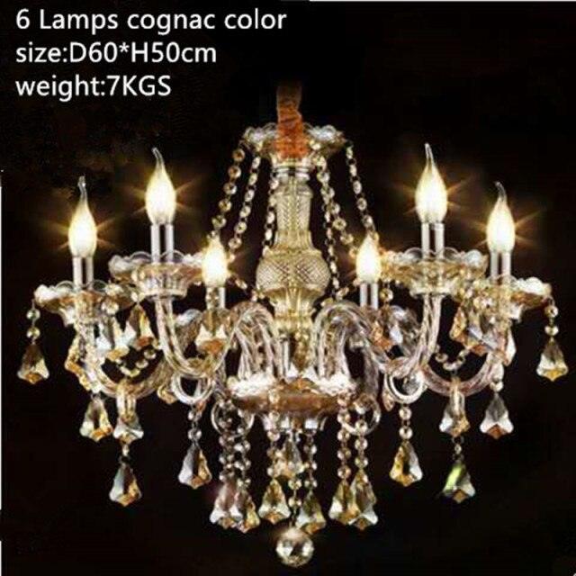 Crystal Chandlier Crystal Bedroom Lamp Crystal Living Room Lamp Crystal Dining Room Light Cognac Crystal Pendant Chandelier - Encouraging The Truth Organization