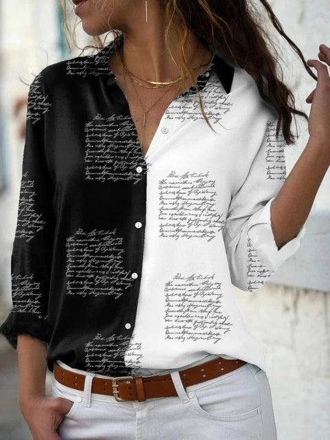 Fashion new shirt women temperament long-sleeved woman shirt casual loose top - Encouraging The Truth Organization