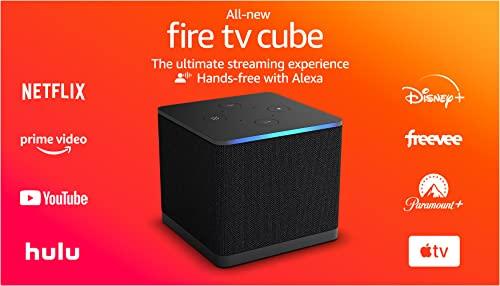 Fire TV Cube, Hands-free streaming device with Alexa, Wi-Fi 6E, 4K Ultra HD - Encouraging The Truth Organization