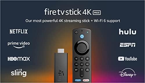 Fire TV Stick 4K Max streaming device, Wi-Fi 6, Alexa Voice Remote (includes TV controls) - Encouraging The Truth Organization