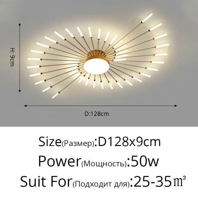 Firework Shaped New Modern LED Chandeliers Lights For Dining Living Room Bedroom Apartment Villa Home Decoration Indoor Lighting - Encouraging The Truth Organization
