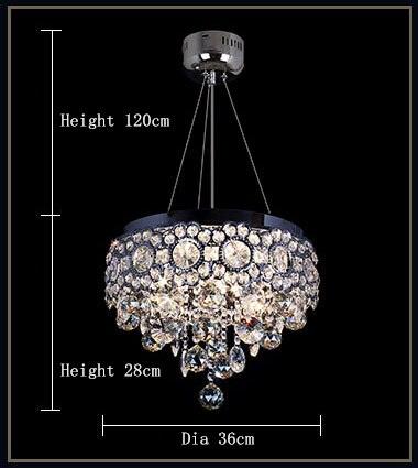 FUMAT LED Crystal Chandeliers Lighting K9 Crystal Lamps Dinging Room Lights Lustre Lumniare Restaurant Living Room LED Chandlier - Encouraging The Truth Organization