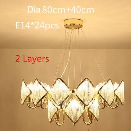 FUMAT Nordic K9 Crystal Chandeliers Creative Luxury Lights For Living Room Office Mall Hotel Designer Lustre Crystal Chandlier - Encouraging The Truth Organization