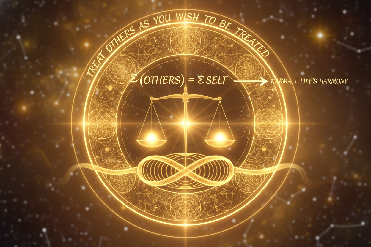 Golden Rule Law is the equation for one's Karma/ Life.