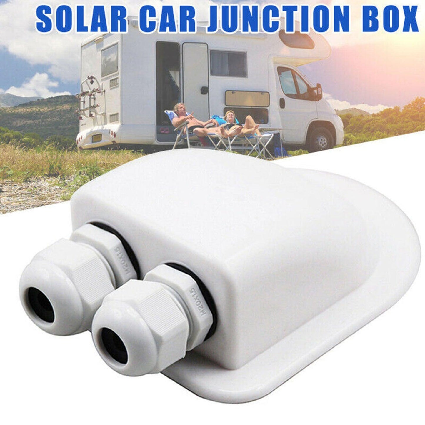Junction Box High-quality Solar Battery Panel Tool Waterproof Cable Connector Junction Box For Electrical Wiring Car Accessories - Encouraging The Truth Organization