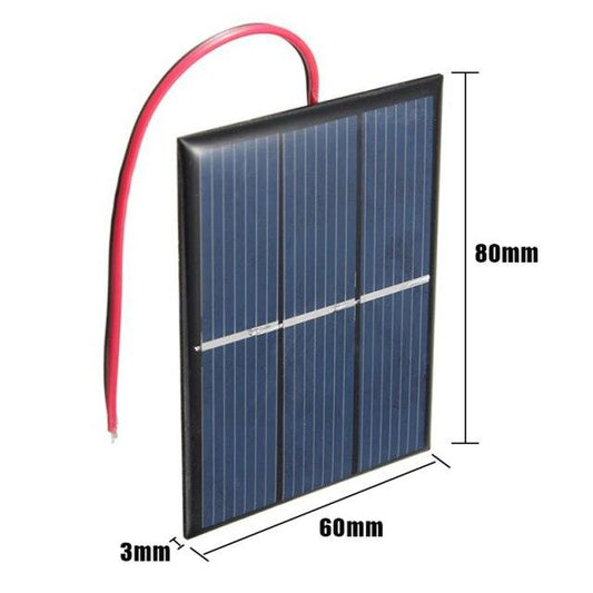 Micro Mini Solar Cells Compact 80 x 60mm Solar Panels Power Home DIY Projects Toys & Battery Chargers Home Accessories - Encouraging The Truth Organization