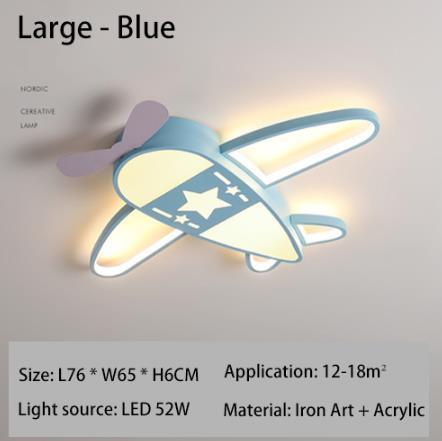 Modern LED Airplane Ceiling Light with Remote Dimmable Aircraft Chandlier Pink Lighting for Kids Boys Bedroom Children's Room - Encouraging The Truth Organization