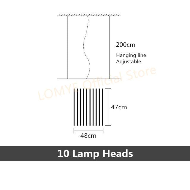 Modern LED Chandelier lighting living room Novelty Art Pendant Lamps office fixtures Nordic Dining room Bar Hanging Lights - Encouraging The Truth Organization