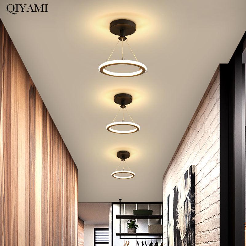 Modern LED Chandeliers Lamps For Living Room Bedroom Corridor Indoor Ring Lighting Lights Ceiling Mount Luminaire Lustre Modern - Encouraging The Truth Organization
