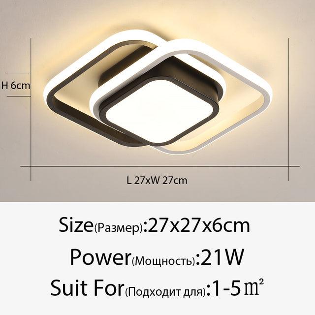 Modern LED Chandeliers Lamps For Living Room Bedroom Corridor Indoor Ring Lighting Lights Ceiling Mount Luminaire Lustre Modern - Encouraging The Truth Organization