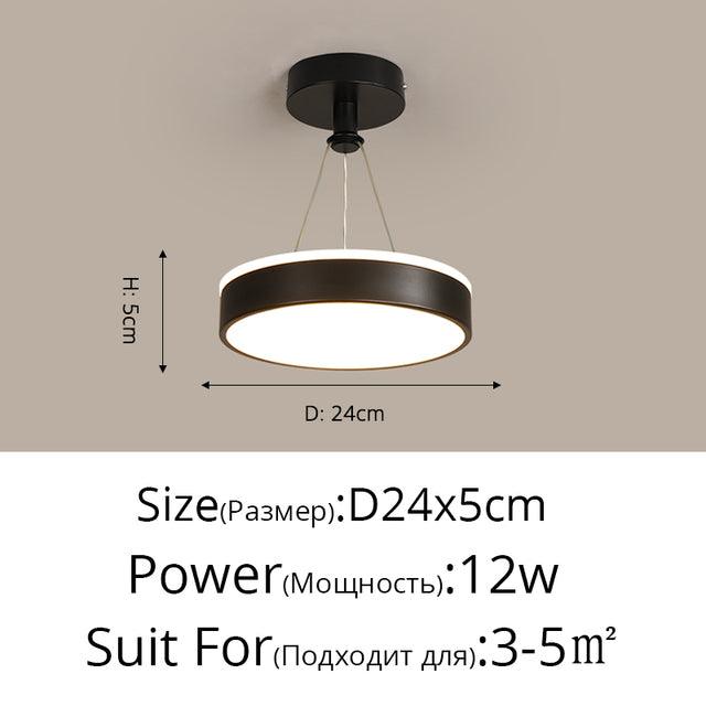 Modern LED Chandeliers Lamps For Living Room Bedroom Corridor Indoor Ring Lighting Lights Ceiling Mount Luminaire Lustre Modern - Encouraging The Truth Organization
