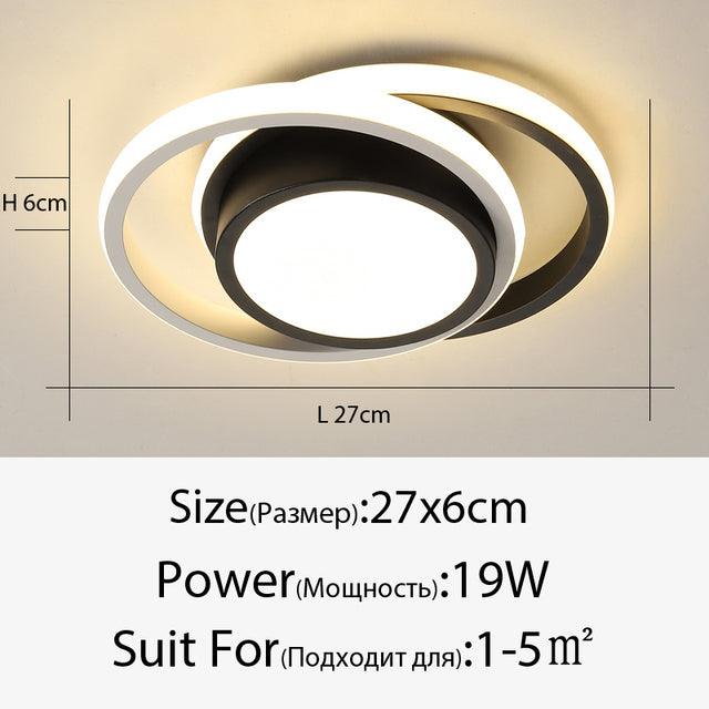 Modern LED Chandeliers Lamps For Living Room Bedroom Corridor Indoor Ring Lighting Lights Ceiling Mount Luminaire Lustre Modern - Encouraging The Truth Organization