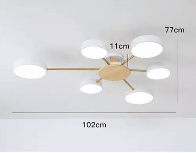 Modern living room bedroom villa LED ceiling lamp restaurant lighting hotel apartment chandelier factory direct sales - Encouraging The Truth Organization