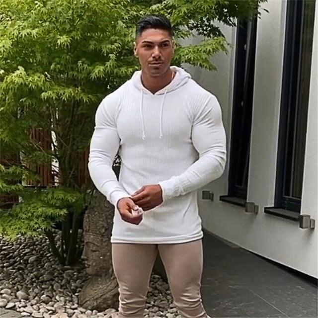 New Fashion Winter Hooded Sweater Men Warm Turtleneck Mens Sweaters Slim Fit Pullover Men Classic Sweter Men Knitwear Pull Homme - Encouraging The Truth Organization