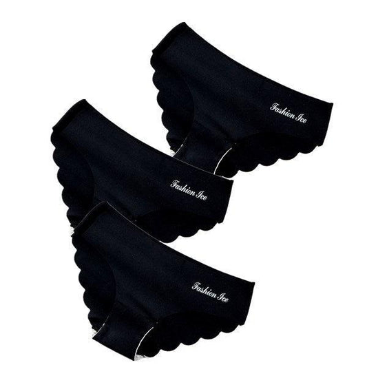 Panties For Women Seamless Panty Set Solid Invisible Underwear Sexy Low Waist Briefs Women's Underpants Lingerie Dropship 3 Pcs - Encouraging The Truth Organization