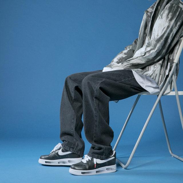 Spring Wide-leg Jeans Men's Fashion Casual Korean Jeans Men Streetwear Loose Hip-hop Straight Denim Trousers Mens M-2XL - Encouraging The Truth Organization