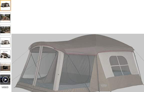 Tent, Water Resistant and with Convertible Screen Room for 8 Person/ Family Camping - Encouraging The Truth Organization