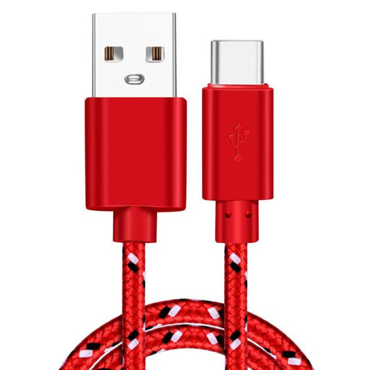 USB Type C Cable Nylon Fast Charging Data Cable for Samsung S10 S9 Note 9 Oneplus xiaomi Huawei Mobile Phone Type-c USB-C Cables - Encouraging The Truth Organization