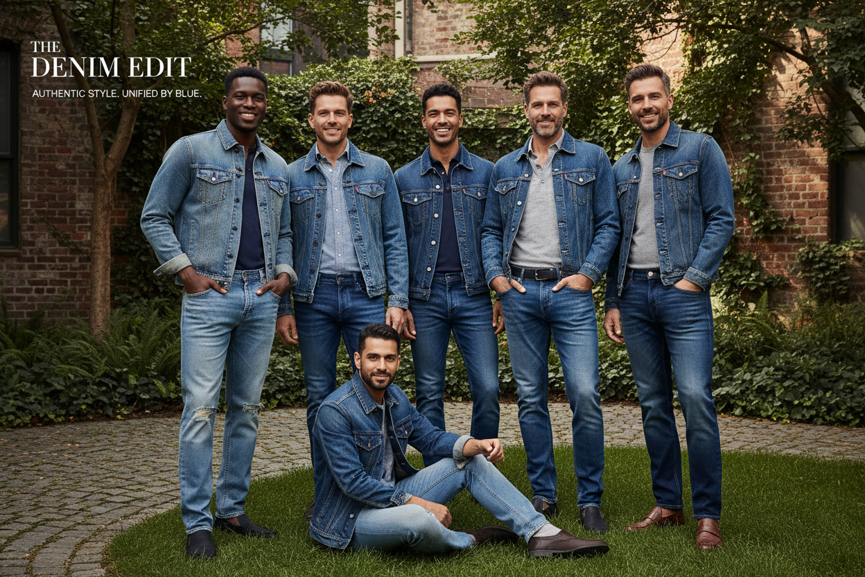 Men's Denim Bottoms Collection - Diverse