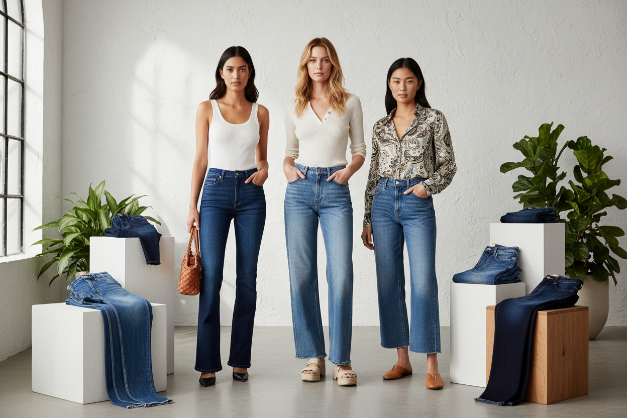 Women's Denim Bottoms