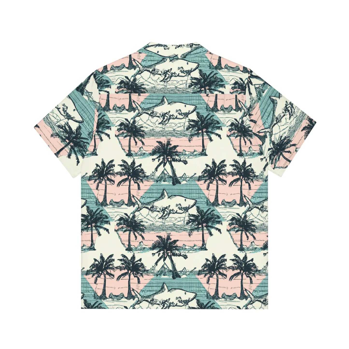 Men's Vintage Tropical Hawaiian Shirt - Classic Island Print Collection