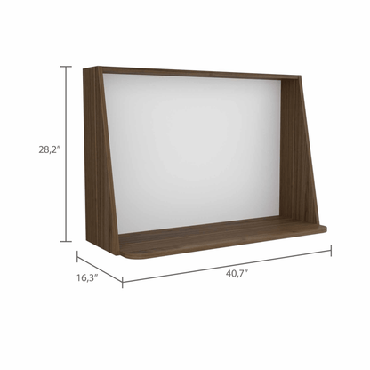 Vasco Wall Desk, Desktop Shelf - Encouraging The Truth Organization