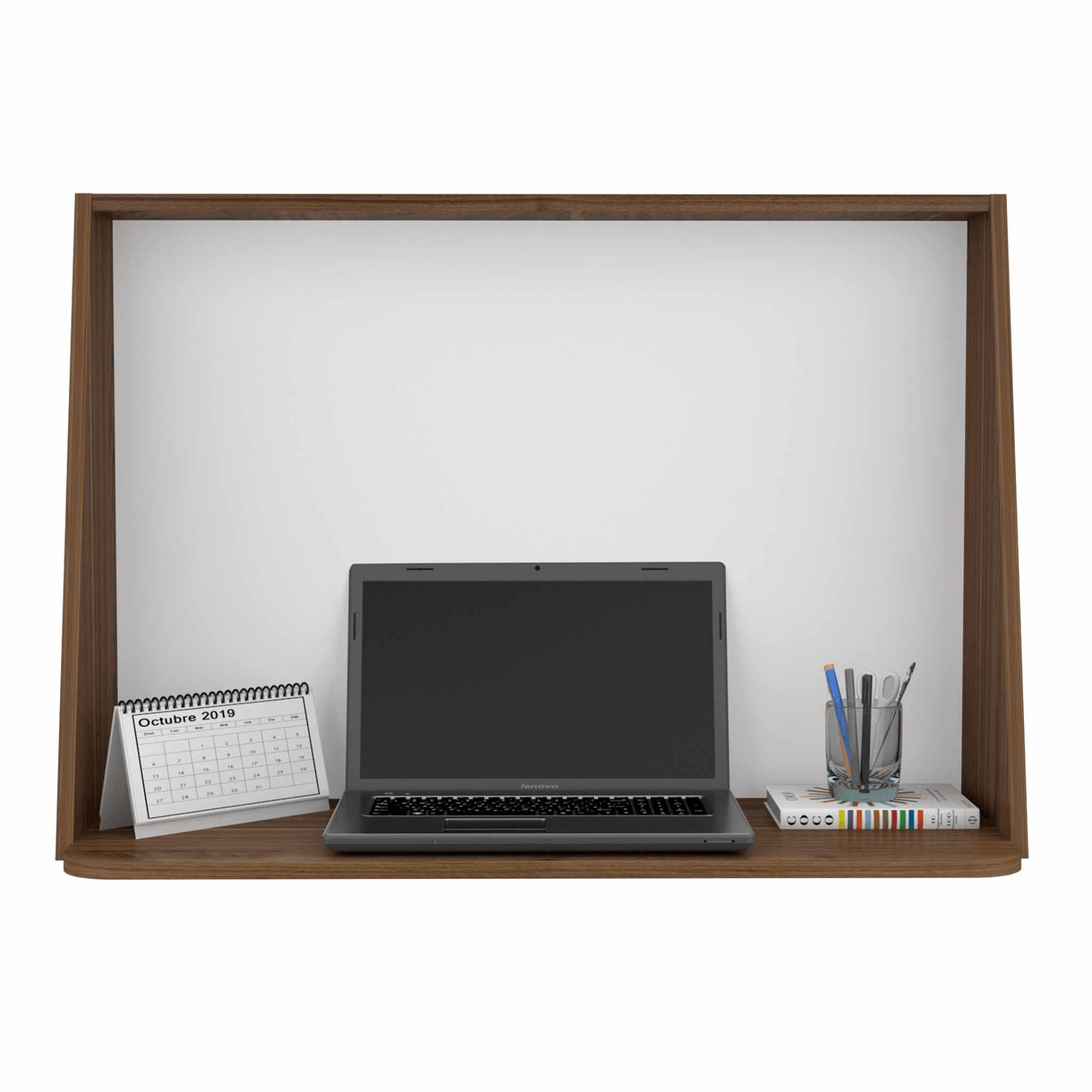 Vasco Wall Desk, Desktop Shelf - Encouraging The Truth Organization