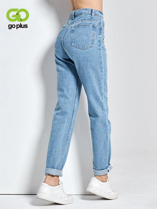 2022 Harem Pants Vintage High Waist Woman Jeans Women&#39;s Jeans Full Length Mom Jeans Cowboy Denim Pants Vaqueros Mujer - Encouraging The Truth Organization