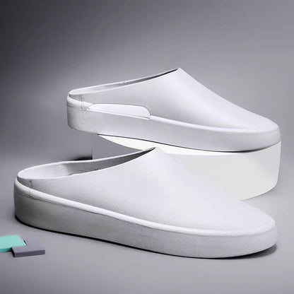 Men's Lightweight EVA Clogs - Breathable Non-Slip Summer Slippers with Hollowed-Out Design