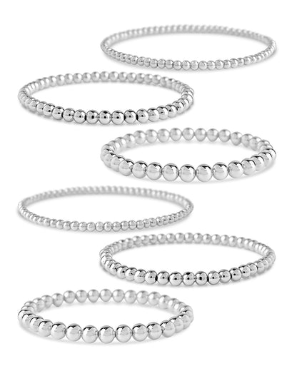 Beaded Stretch Bracelet Sets