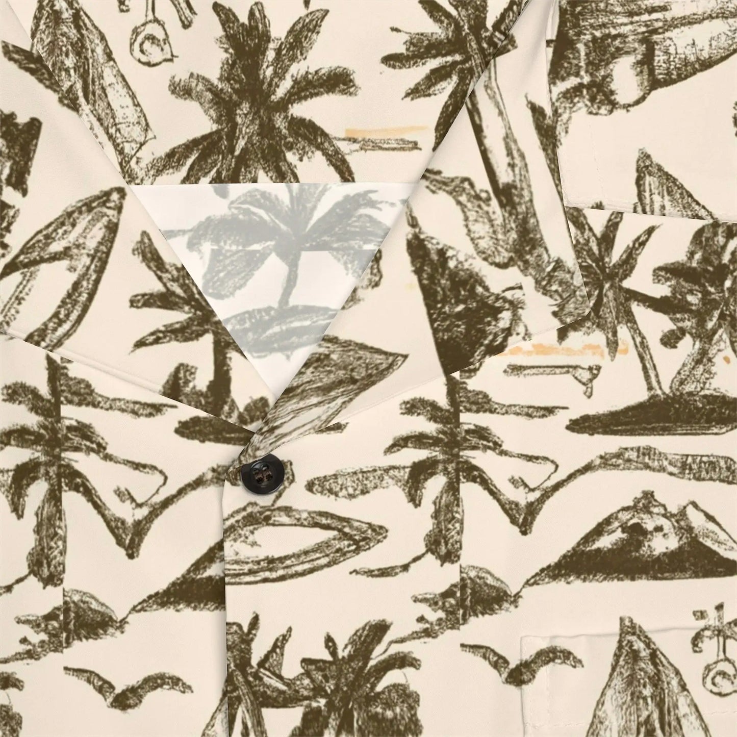 Men's Vintage Sailor Hawaiian Shirt - Nautical Tropical Seas Collection