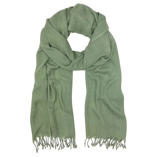 Handloom Bamboo Wrap Scarf - Sustainable Fair Trade Artisan Crafted