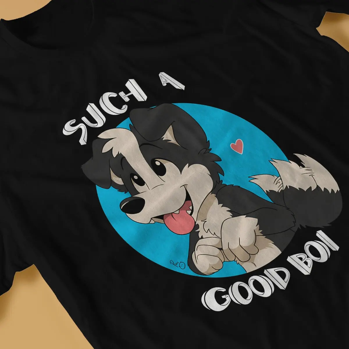 Such a Good Boy Collie Dog T Shirt Vintage Teenager Graphic Large Crewneck TShirt Top sell  Harajuku Men's Short Sleeve